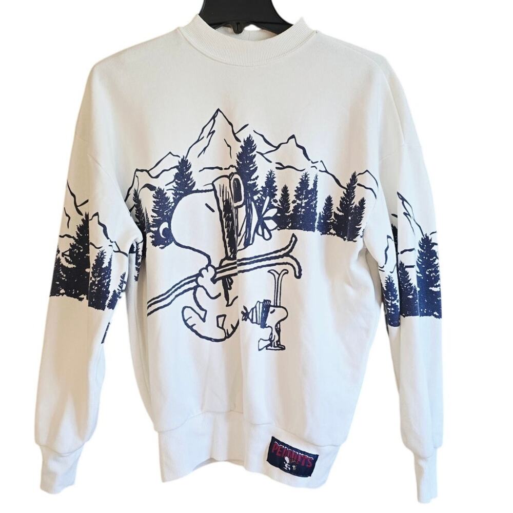 Peanuts hybrid snoopy ski sweater size xxs